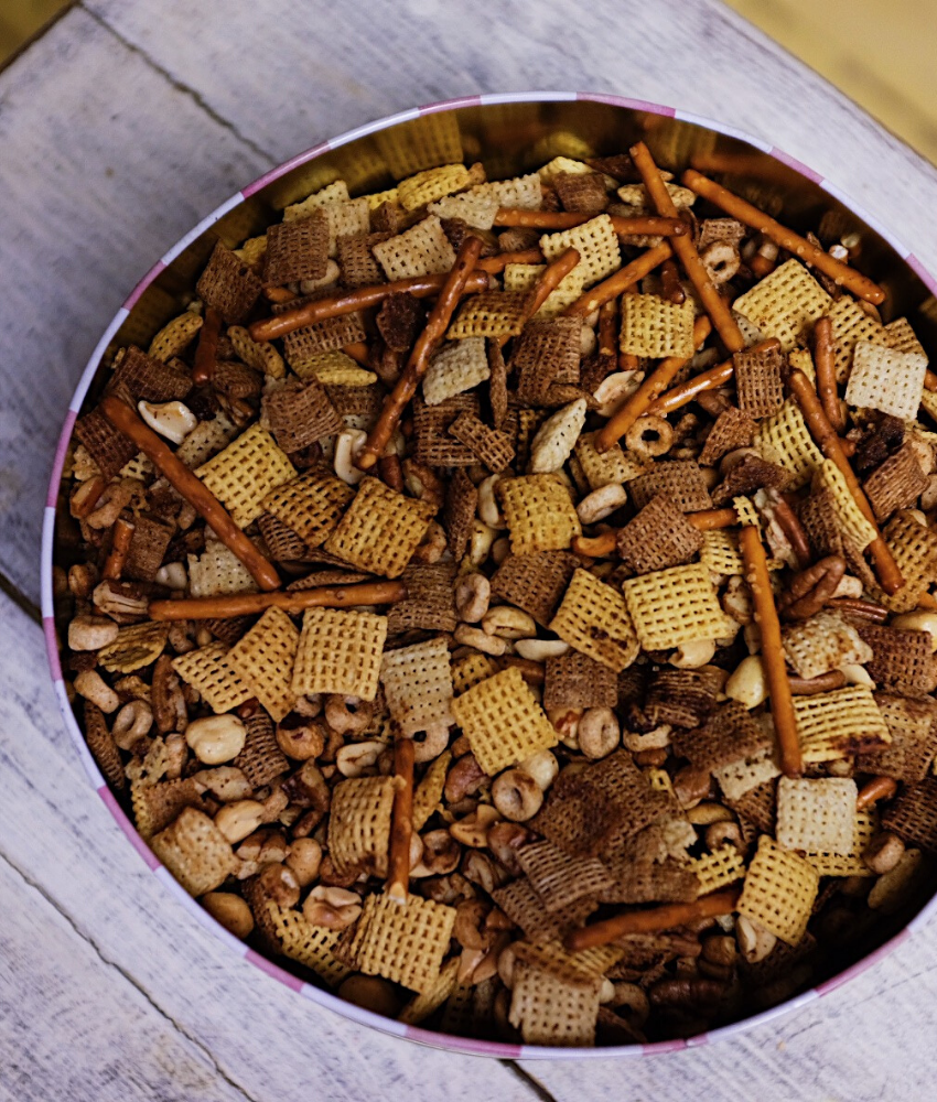 The Ultimate Holiday Party Chex Mix Recipe | Hopeful Hanna